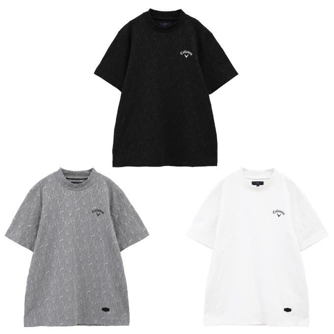 Callaway（キャロウェイ） ゴルフウェア 半袖シャツ メンズ ロゴジャ