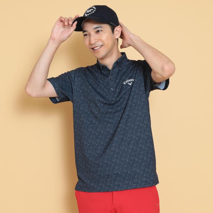 Callaway（キャロウェイ） ゴルフウェア ポロシャツ 半袖 メンズ ロゴ