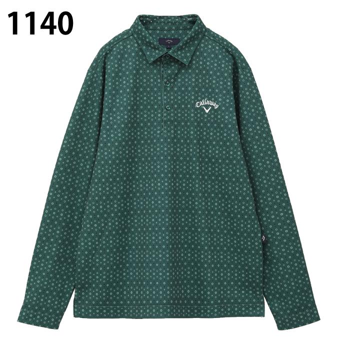 Callaway ポロシャツ Callaway（キャロウェイ） ゴルフウェア ポロシャツ 長袖 メンズ