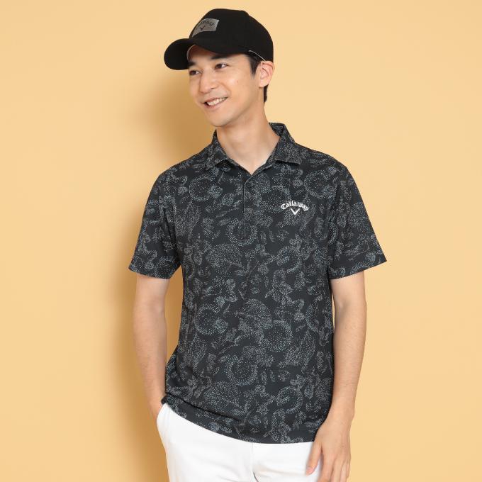 【美品】キャロウェイ-Callaway-ドットデザインポロシャツ サイズM Callaway - 【美品】キャロウェイ-Callaway-ドットデザイン