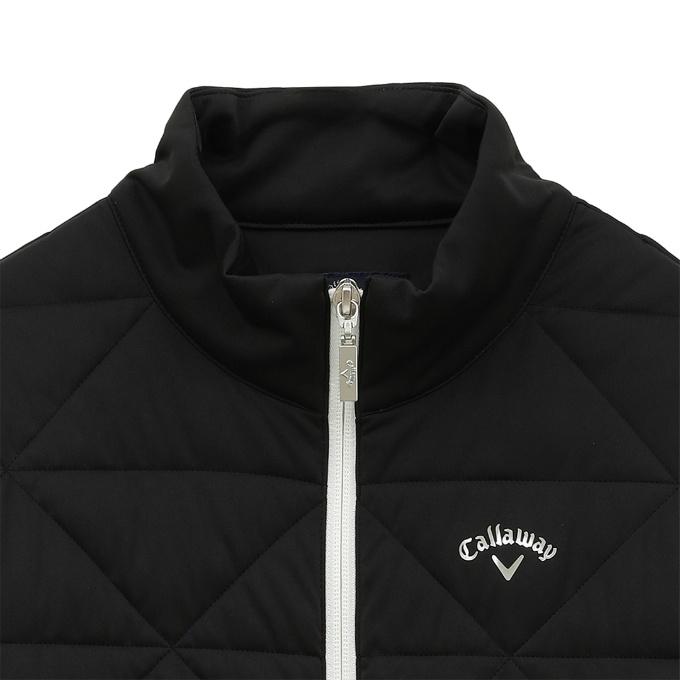 ☆01N☆Ｃ24215203レディースアウター　ブラック　Ｍサイズ Callaway（キャロウェイ） ゴルフウェア ブルゾン レディース スター