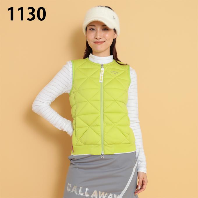 キャロウェイ ゴルフ レディース ベスト スターストレッチ フルジップ 中綿ベスト Callaway Golf C24216202 Callaway（キャロウェイ） ゴルフウェア ベスト レディース スター