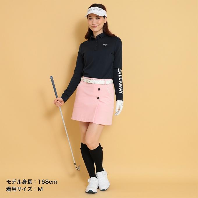 希少【Callaway】キャロウェイ 長袖ポロシャツ ゴルフウェア お洒落 Callaway キャロウェイ ウェア 長袖ポロシャツ メンズ ゴルフ