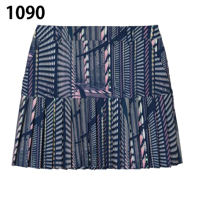 キャロウェイゴルフ　ミュージアムプリントプリーツスカート レディス　M ミュージアムプリントプリーツスカート (WOMENS)