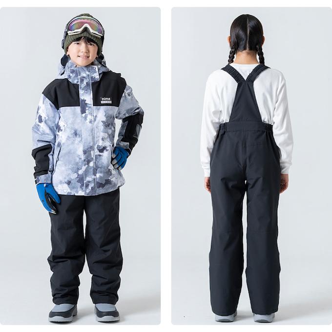 NIMA ニーマ スキーウェア キッズ ジュニア 子供 上下セット スノー