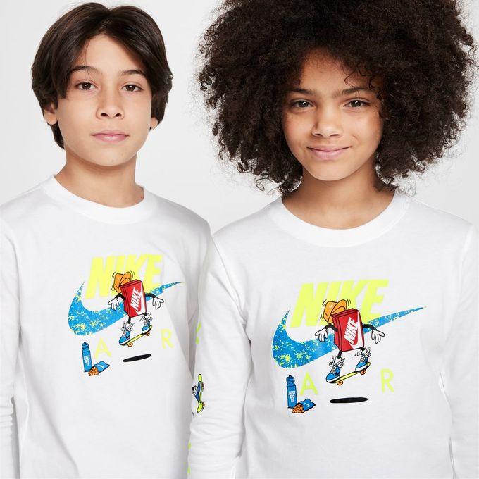 NIKE ナイキ Tシャツ 長袖 ジュニア ボクシー スケボー ロング NIKE ナイキ Tシャツ 長袖 ジュニア ボクシー スケボー ロング