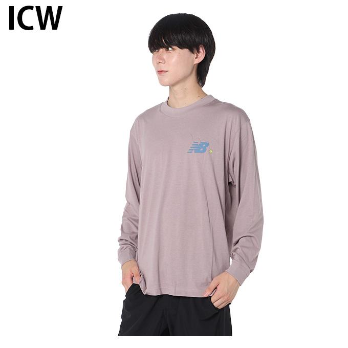 New Balance（ニューバランス） Tシャツ 長袖 メンズ NBバックプリント