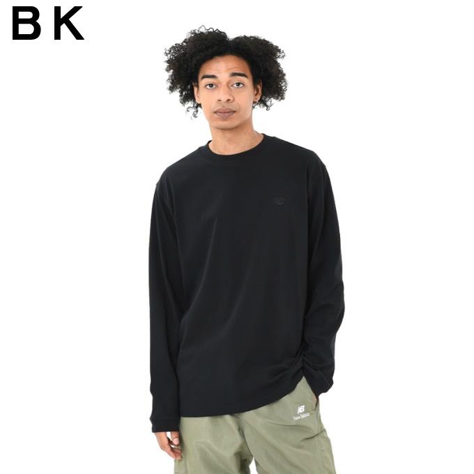 New Balance（ニューバランス） Tシャツ 長袖 メンズ AHL 刺繍ロゴ