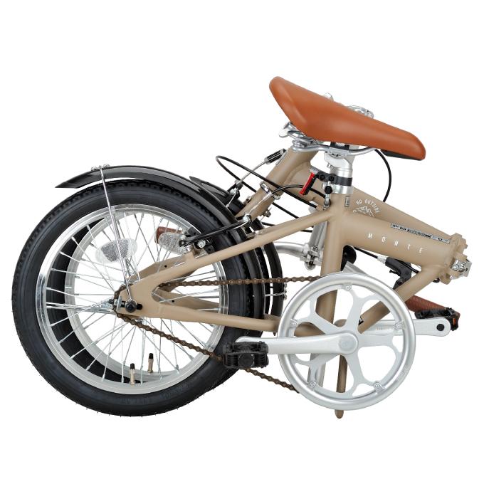 CAPTAIN STAG（キャプテンスタッグ） 折りたたみ自転車 モンテ AL