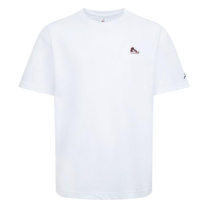 Jordan ジョーダン JORDAN バスケットボールウェア 半袖シャツ ジュニア AJ1 PATCH Tシャツ 95C899-001 ...