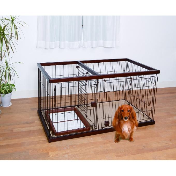 楽天市場】ペティオ トイレのしつけが出来る ドッグルームサークル