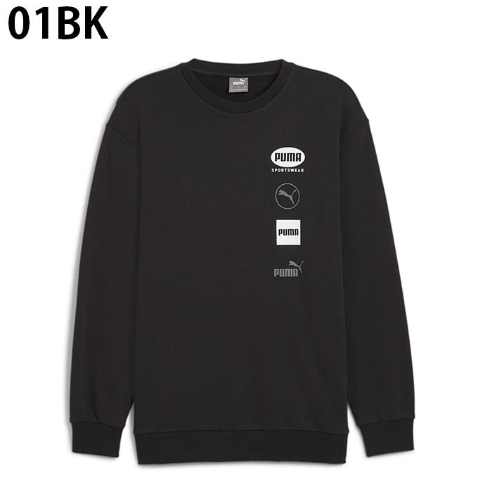 PUMA（プーマ） スウェットトレーナー メンズ PUMA POWER裏毛クルー