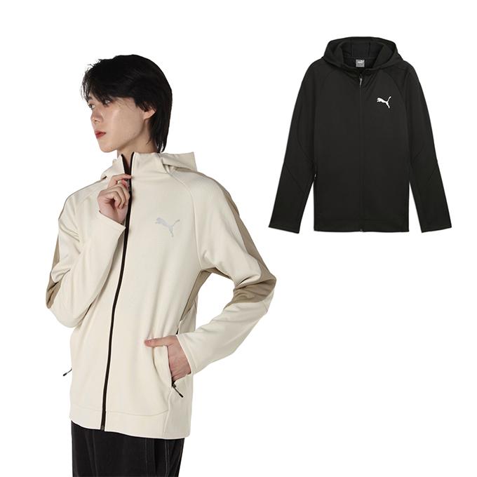 PUMA（プーマ） スウェットジャケット メンズ EVOSTRIPEフード 