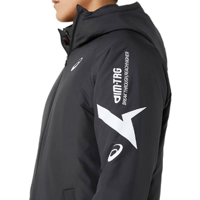 ASICS（アシックス） ベンチコート 中綿 メンズ AIM TRG中わたロング