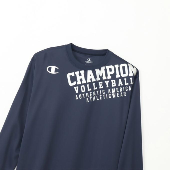 Champion（チャンピオン） バレーボール 長袖シャツ メンズ ロング