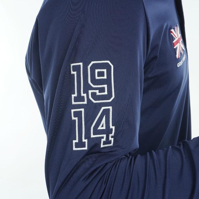 Admiral（アドミラル） ゴルフウェア ポロシャツ 長袖 メンズ フラッグ