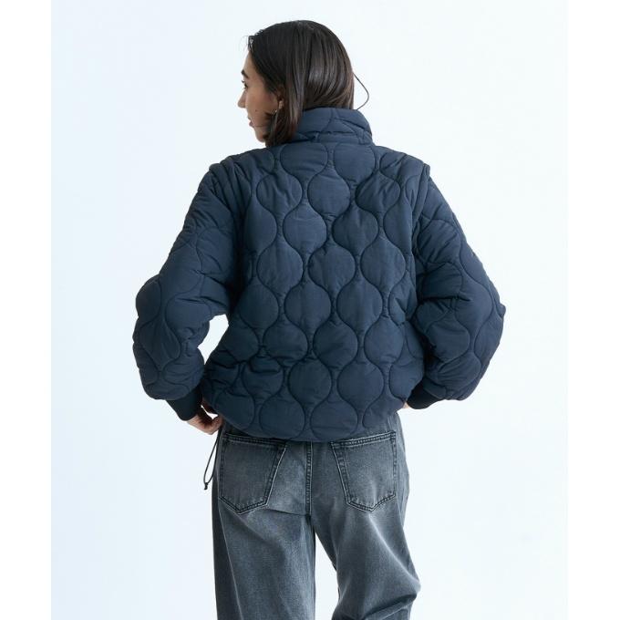 ROXY（ロキシー） 中綿ジャケット レディース BRIGHT 2way中綿FZJK