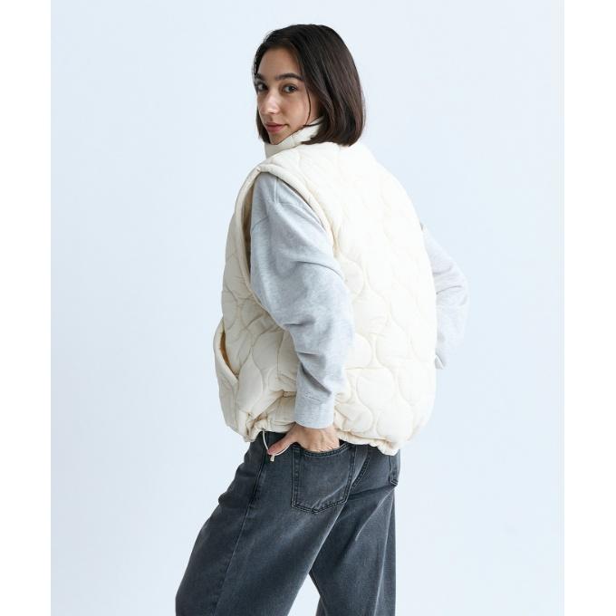 ROXY（ロキシー） 中綿ジャケット レディース BRIGHT 2way中綿FZJK
