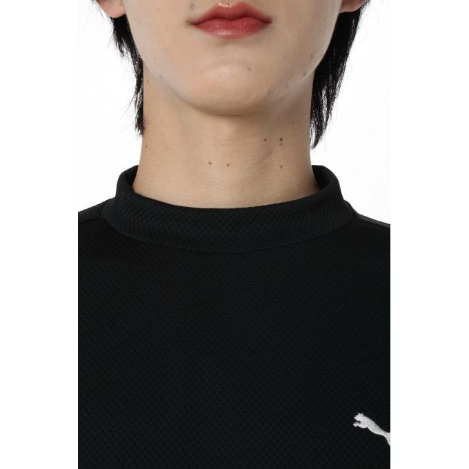 PUMA（プーマ） ゴルフウェア 長袖シャツ メンズ ワンポイントモック