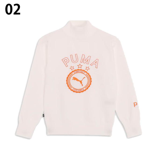 PUMA プーマ ゴルフウェア セーター レディース PC W カレッジ PUMA プーマ ゴルフウェア セーター レディース PC W カレッジ