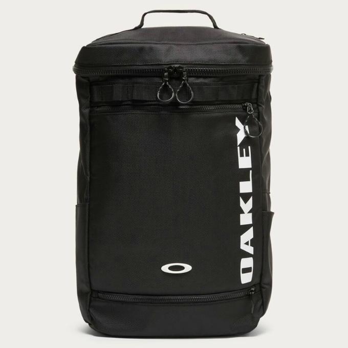 オークリー リュック 30L メンズ ENHANCE LT BOXPACK L 8.0 FW FOS901842 OAKLEY 撥水 PC収納 リフレクター 黒 グレー_15