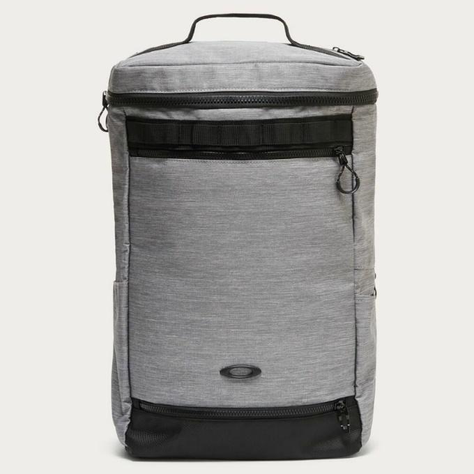 オークリー リュック 30L メンズ ENHANCE LT BOXPACK L 8.0 FW FOS901842 OAKLEY 撥水 PC収納 リフレクター 黒 グレー_6