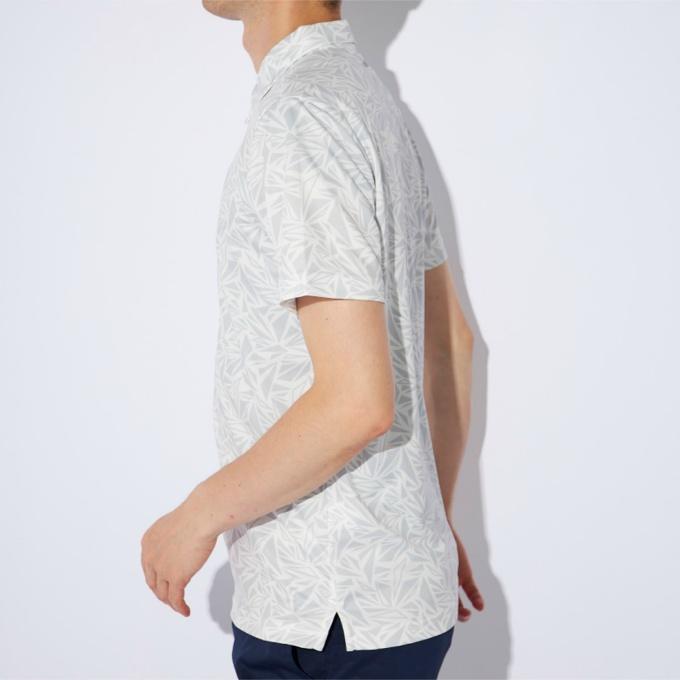 FILA（フィラ） ゴルフウェア ポロシャツ 半袖 メンズ 総柄半袖