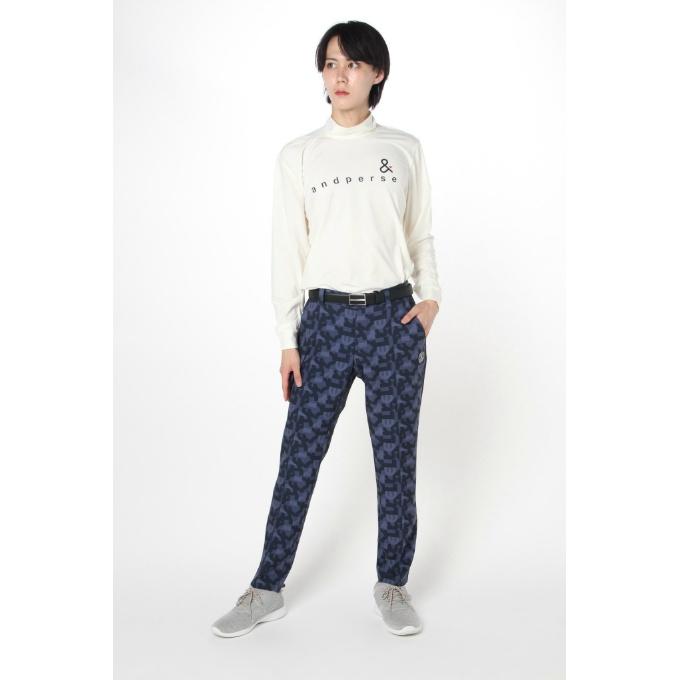 and per se（アンパスィ） ゴルフウェア ロングパンツ メンズ プリン