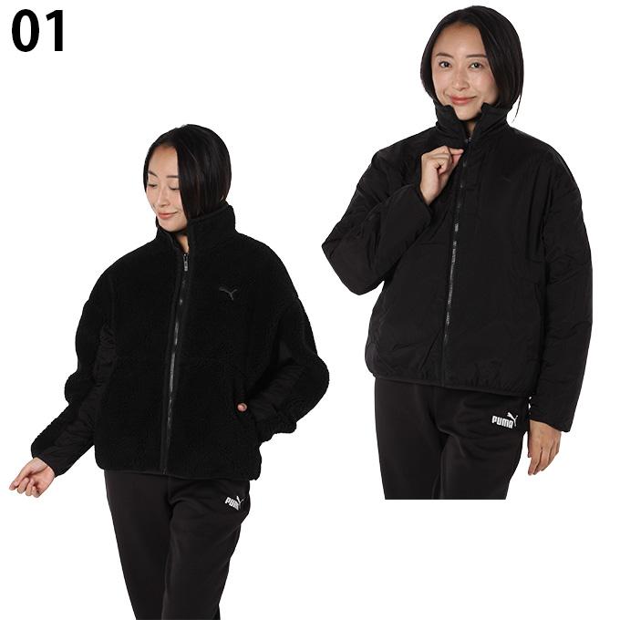 PUMA（プーマ） アウタージャケット レディース リバーシブル シェルパ