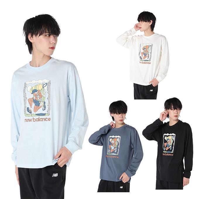 New Balance（ニューバランス） Tシャツ 長袖 メンズ グラフィック