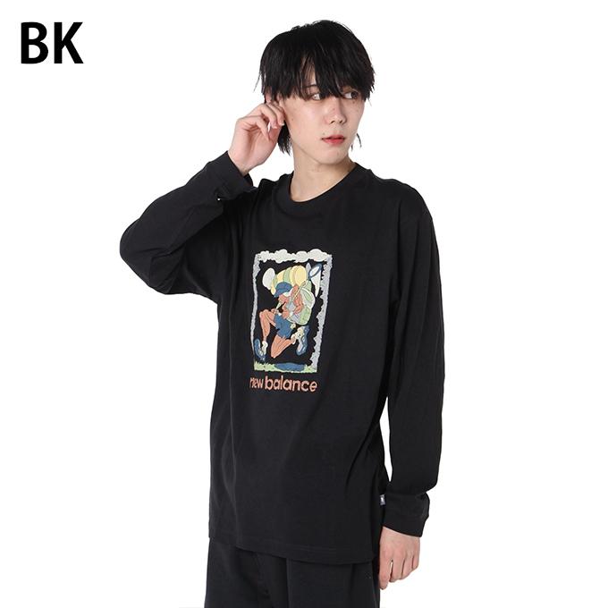 New Balance（ニューバランス） Tシャツ 長袖 メンズ グラフィック