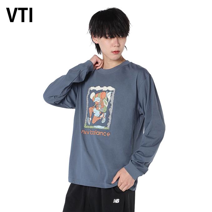 New Balance（ニューバランス） Tシャツ 長袖 メンズ グラフィック