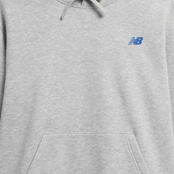 NEW BALANCE ニューバランス 切替 スウェット パーカー M グレー New Balance（ニューバランス） スウェットパーカー メンズ フラワー