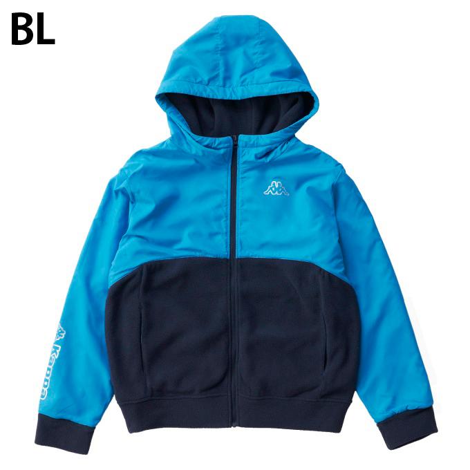 Kappa（カッパ） ウインドブレーカー ジャケット ジュニア フリース