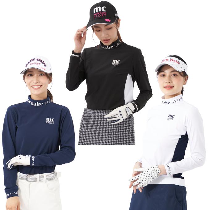 ☆マリクレール marie claire ゴルフウェア 長袖シャツ レディース
