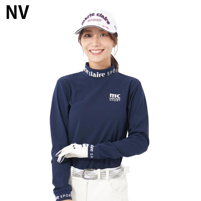 ☆マリクレール marie claire ゴルフウェア 長袖シャツ レディース