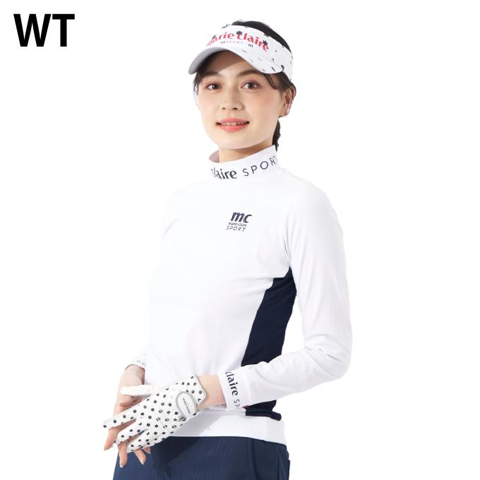 新品　marie claireゴルフウェア　　　　　3点セット ☆マリクレール marie claire ゴルフウェア 長袖シャツ レディース