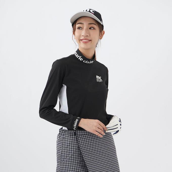 ☆マリクレール marie claire ゴルフウェア 長袖シャツ レディース