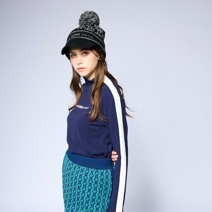 ☆マリクレール marie claire ゴルフウェア 長袖シャツ レディース