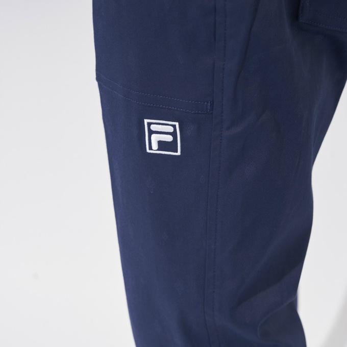 新品 フィラ ゴルフ 総柄 ９分丈 テーパード ストレッチ パンツ Dカン 78 新品 フィラ ゴルフ 総柄 9分丈 テーパード ストレッチ パンツ