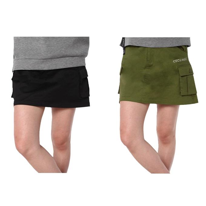 セシルマクビー グリーン CECIL McBEE green ゴルフウェア スカート