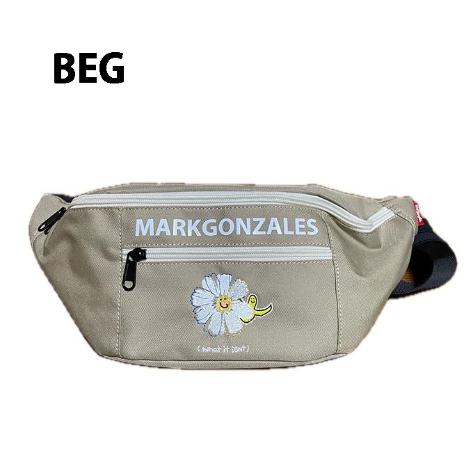 ☆マークゴンザレス Mark Gonzales ボディバッグ フラワー アイコン