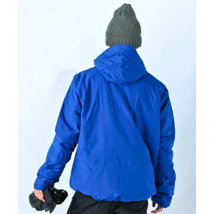 Salomon スキー　ジャケット　ジャンバー XS 水色/紺　ダウン Salomon スキー ジャケット ジャンバー XS 水色/紺 ダウン