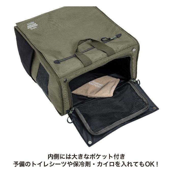 未使用】マンダリンブラザーズ キャリーバックパック カーキ MANDARINE
