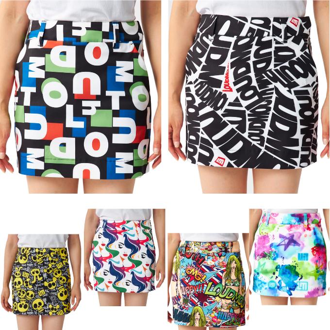 Loudmouth ラウドマウス ゴルフウェア スカート LOUDMOUTH（ラウドマウスゴルフ） ラウドマウス ゴルフウェア スカート