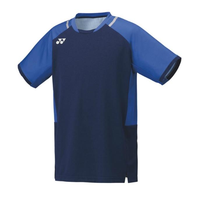 ヨネックスYONEX テニス＆バドミントンウ　ゲームウェア　新品　L ブラック系 ヨネックス YONEX ゲームシャツ 半袖 テニスウェア バドミントンウェア