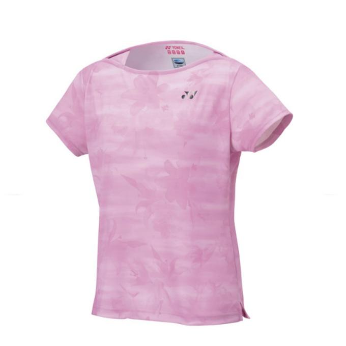 ヨネックス ウィメンズゲームシャツ スモークピンク　2025SS ウィメンズゲームシャツ. 20844|20844】ヨネックス【公式