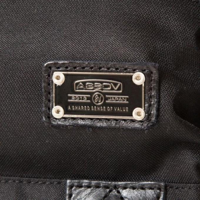 アッソブ AS2OV ウエストバッグ メンズ レディース CORDURA DOBBY 305D WAIST BAG L BLACK 061402-10_12