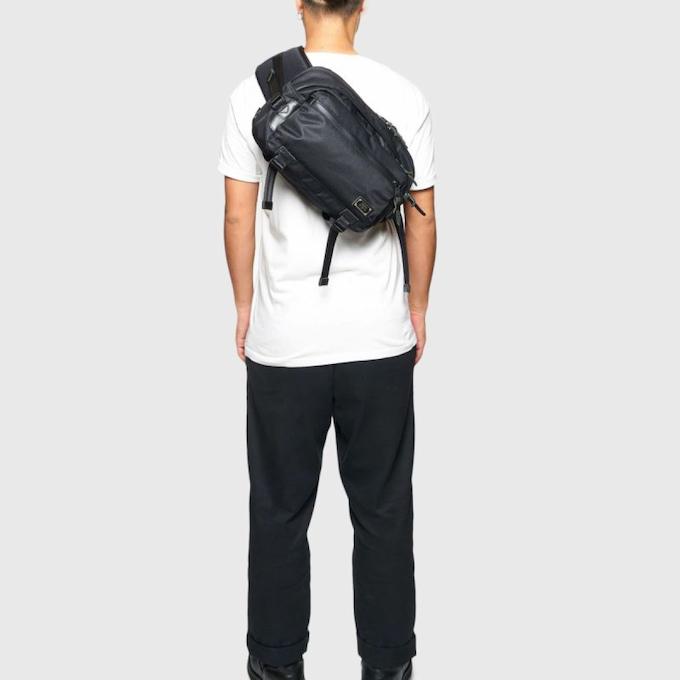 アッソブ AS2OV ウエストバッグ メンズ レディース CORDURA DOBBY 305D WAIST BAG L BLACK 061402-10_16