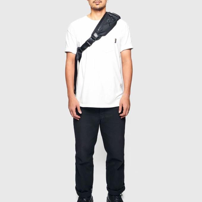 アッソブ AS2OV ウエストバッグ メンズ レディース CORDURA DOBBY 305D WAIST BAG L BLACK 061402-10_17